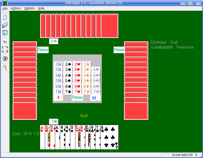 Fenêtre de JcBridge 20-1